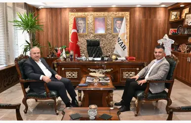 Vali bey ziyaret ardından cuma namazı