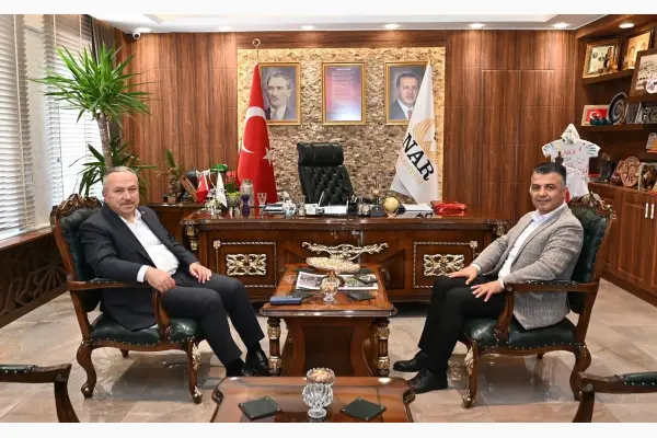 Vali bey ziyaret ardından cuma namazı