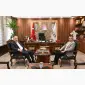 Vali bey ziyaret ardından cuma namazı